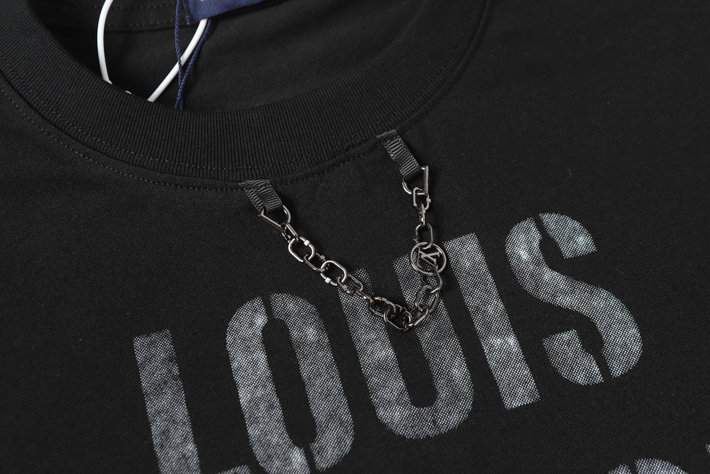 Chain cotton T-shirt