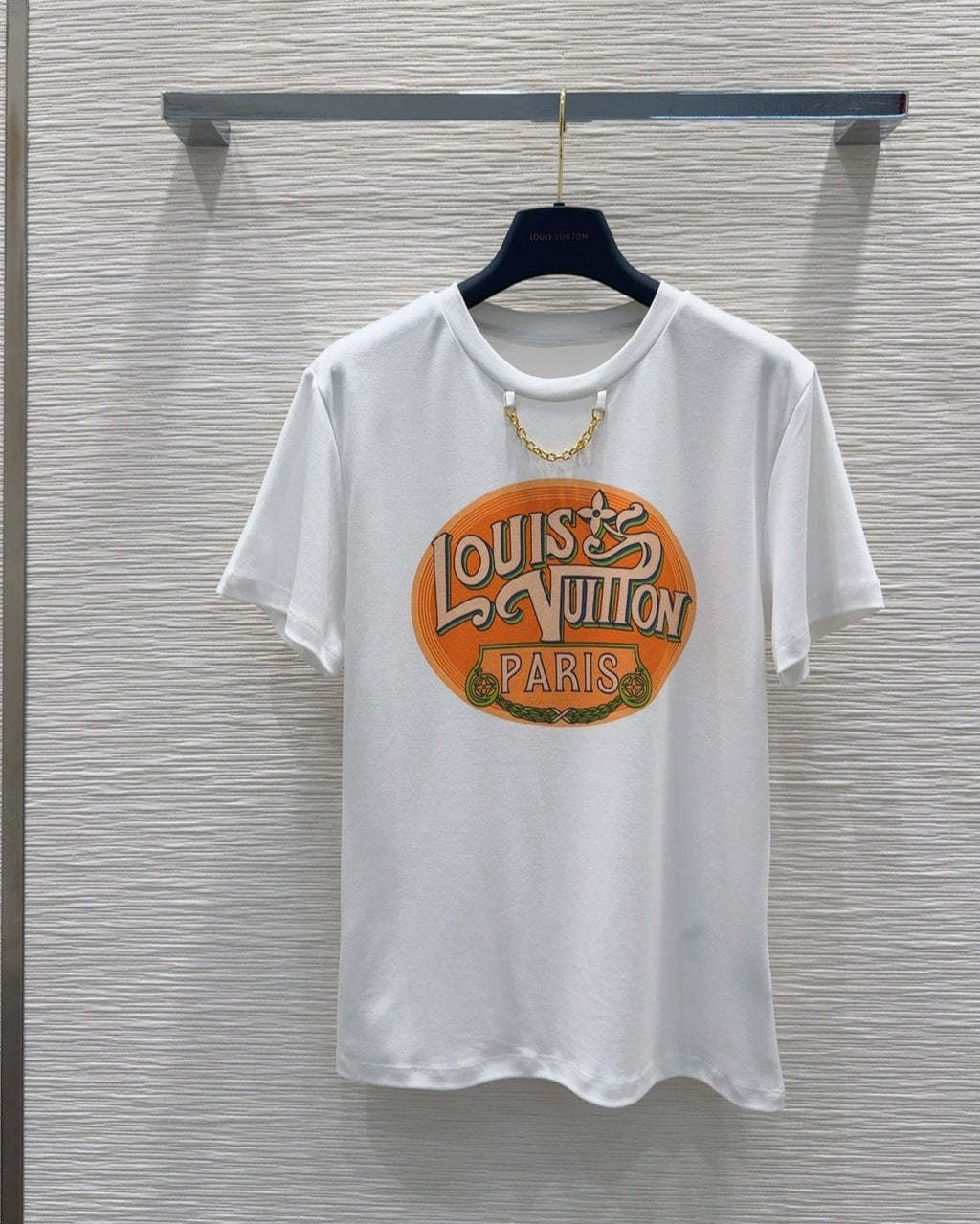 Chain cotton T-shirt