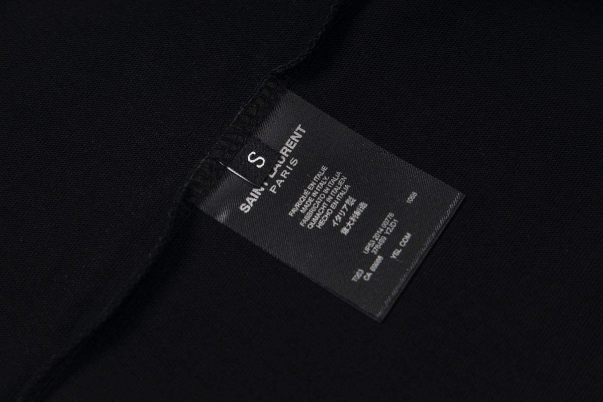 Embroidered cotton T-shirt