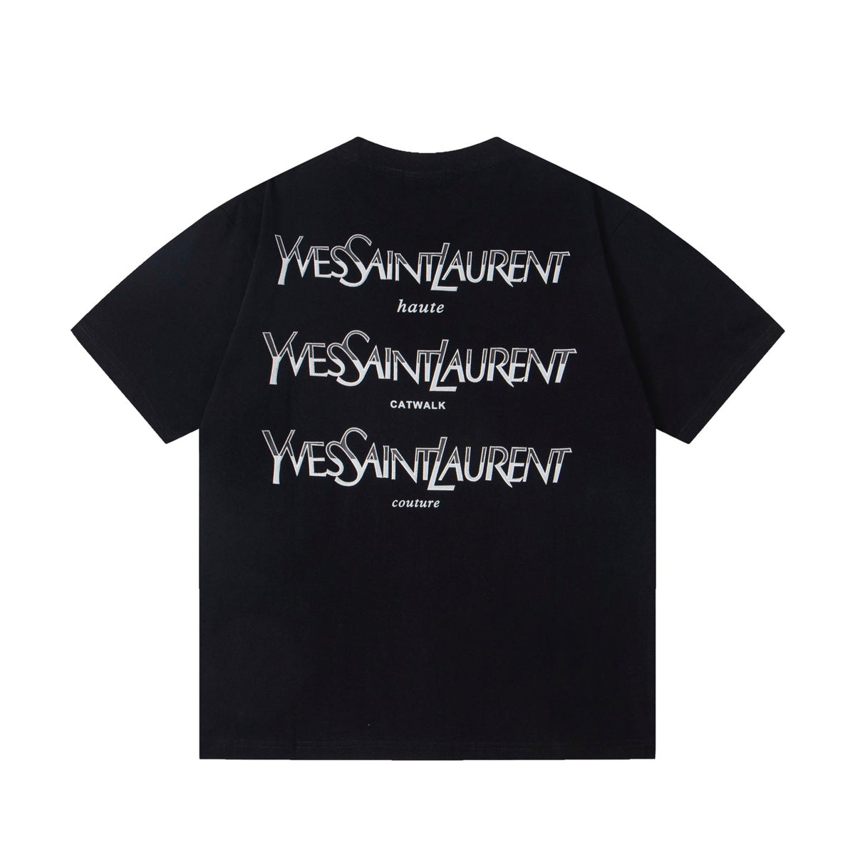 Embroidered cotton T-shirt