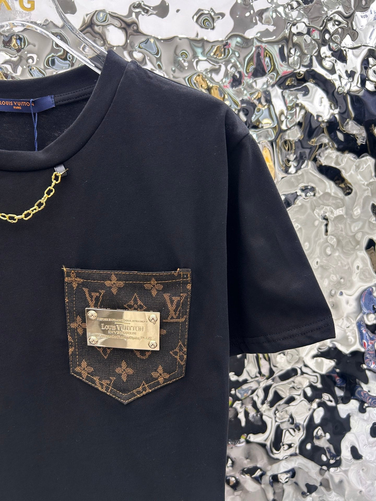 Printed pocket T-shirt