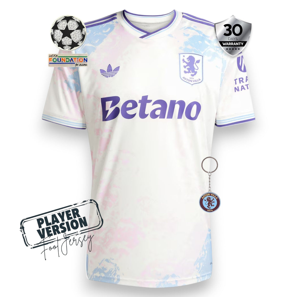 Aston Villa Player Jersey Third 2025/26