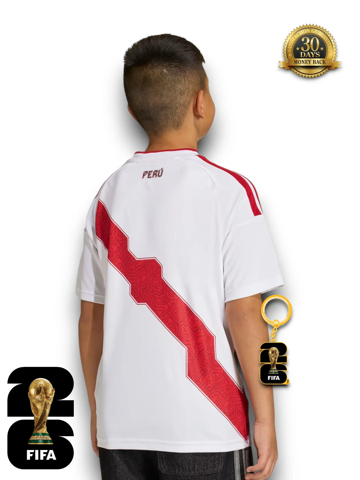 Kit Kids Peru World Cup 2026 Jersey