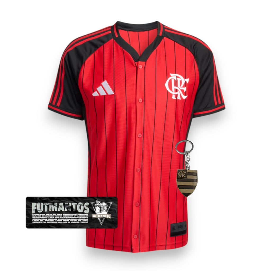 Camisa Flamengo CRF US Pack Baseball 25/26