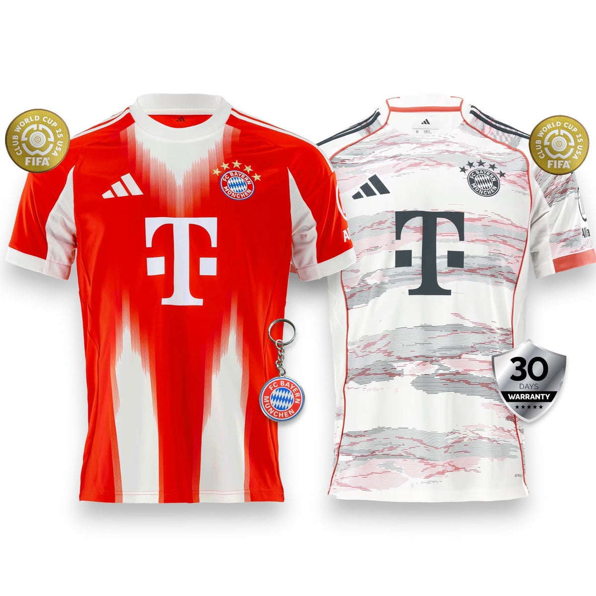 Combo Bayern Munich Home + Away Jersey 2025/26