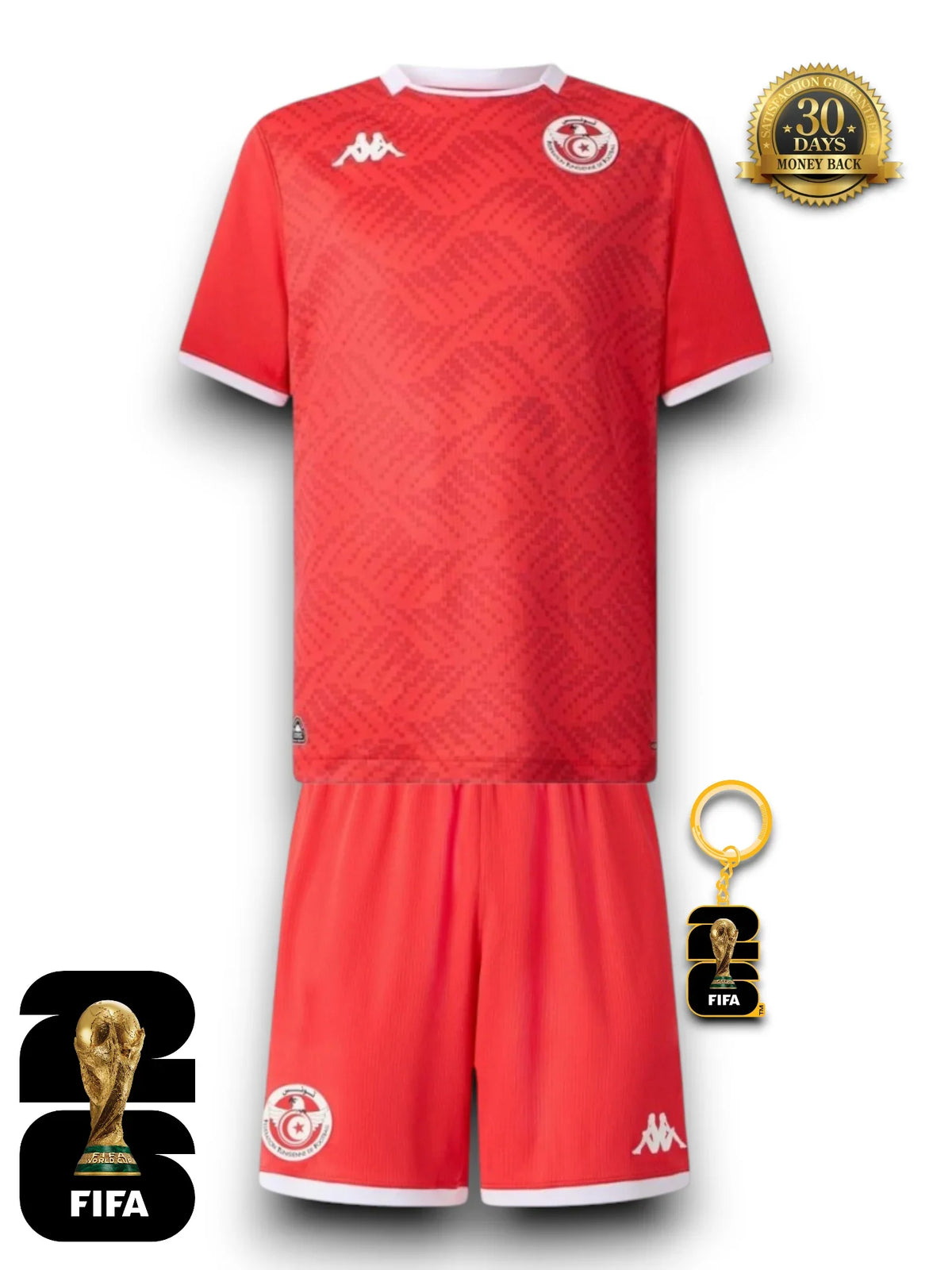 Kit Kids Tunisia World Cup 2026 Jersey