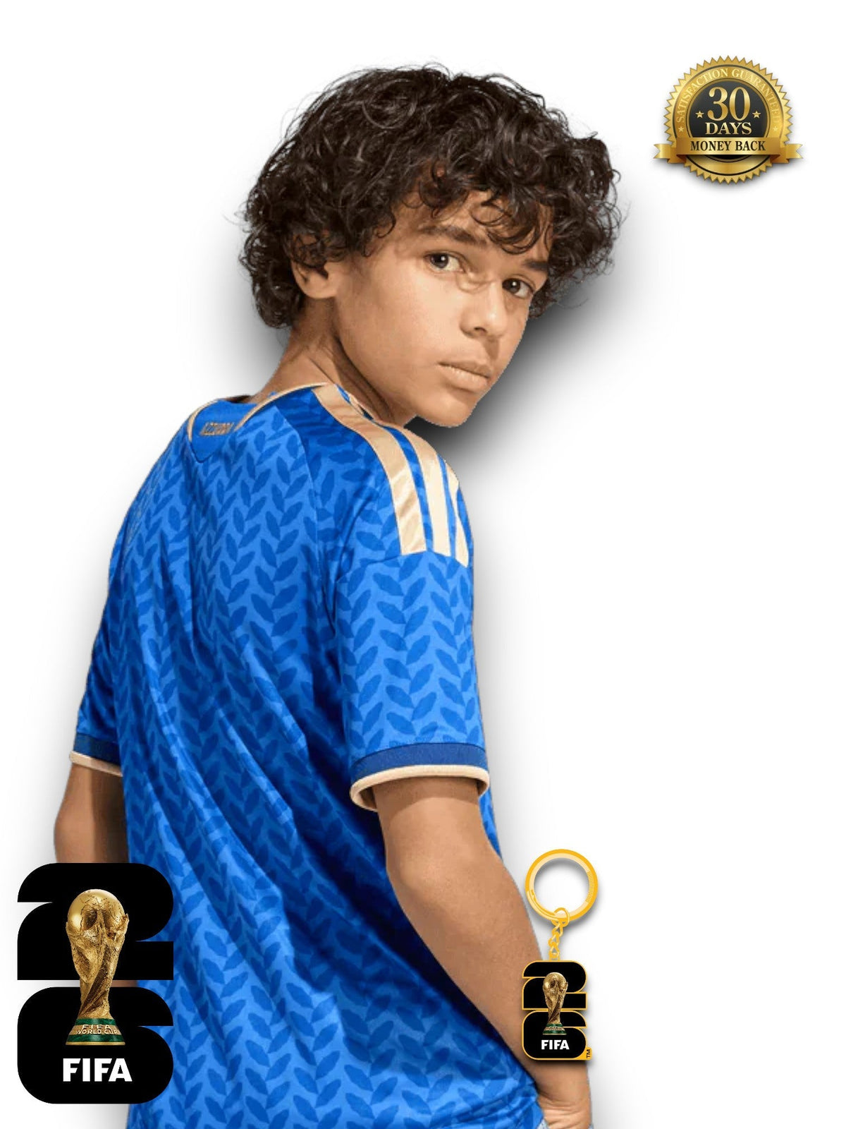 Kit Kids Italy World Cup 2026 Jersey