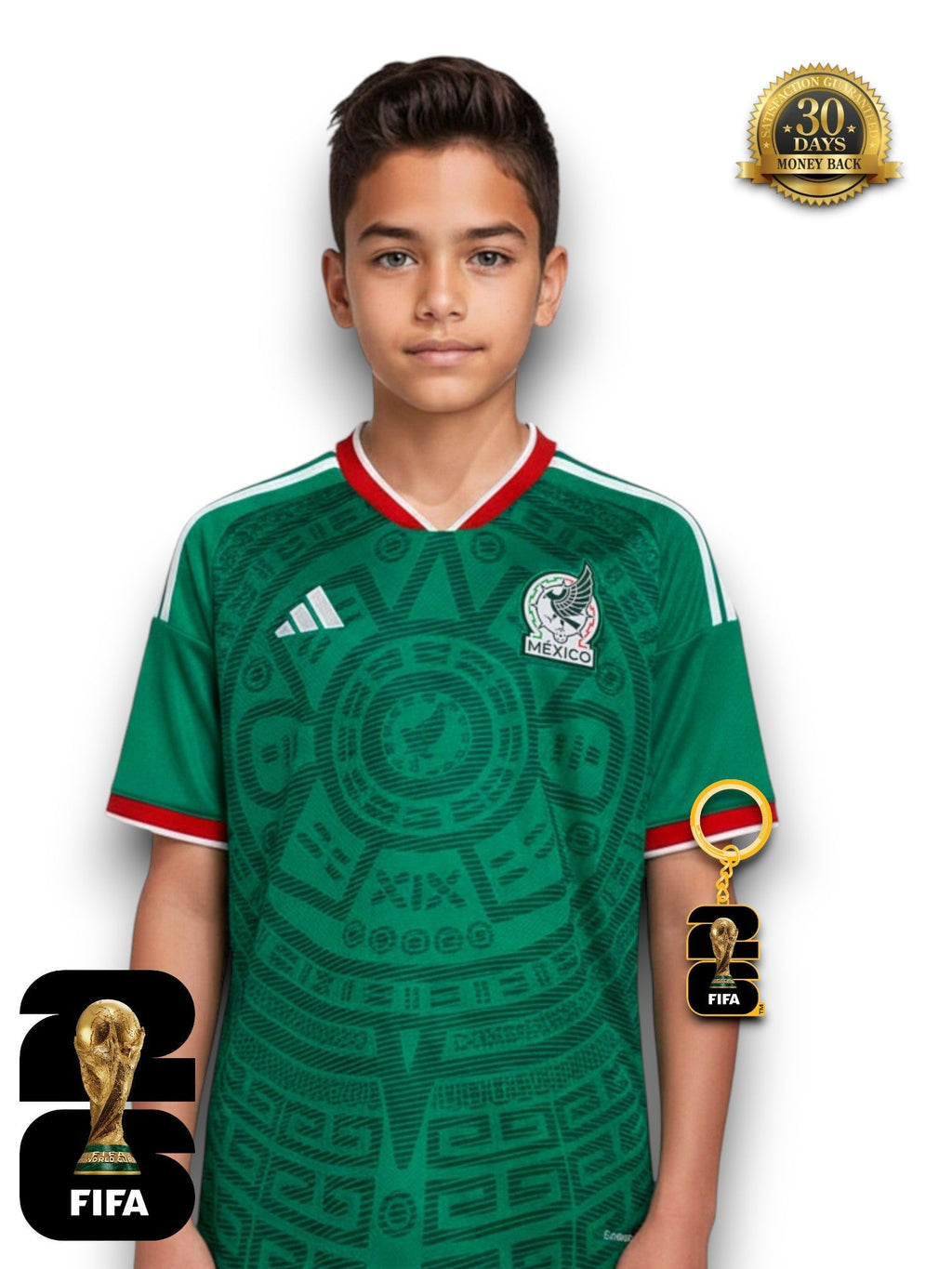 Kit Kids Mexico World Cup 2026 Jersey
