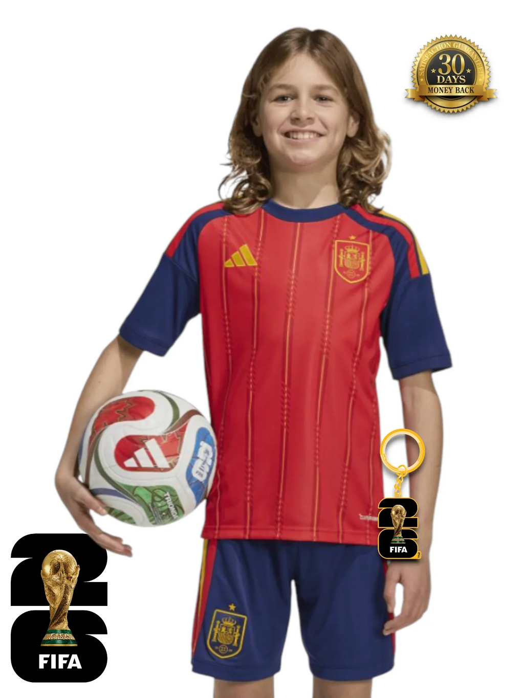 Kit Kids Spain World Cup 2026