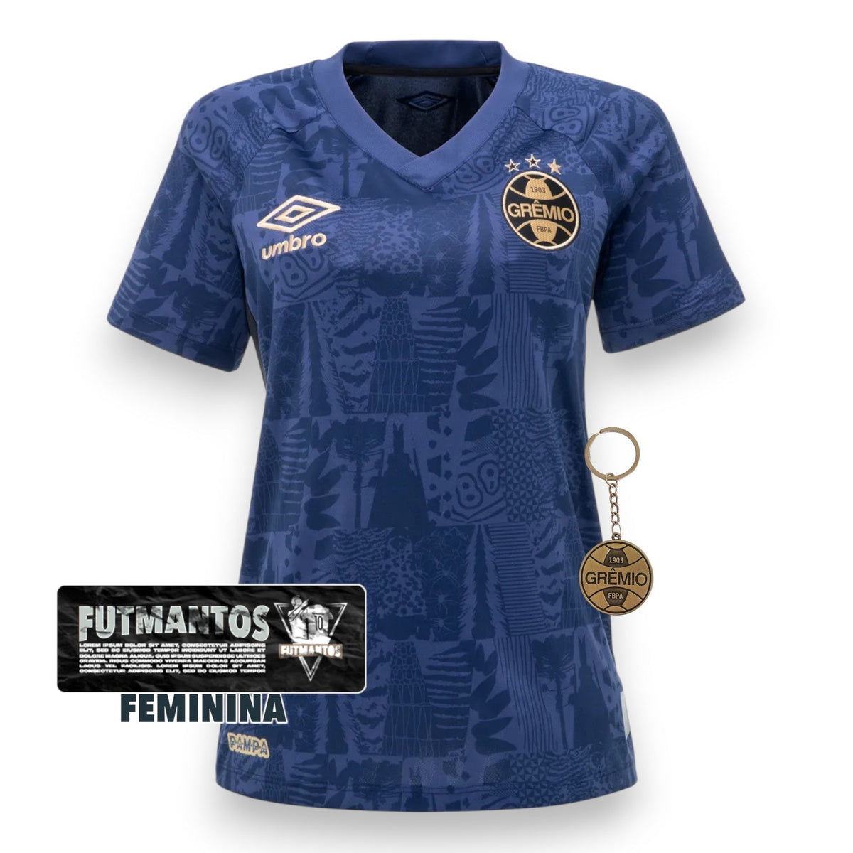 Camisa Grêmio IlI Feminina 25/26