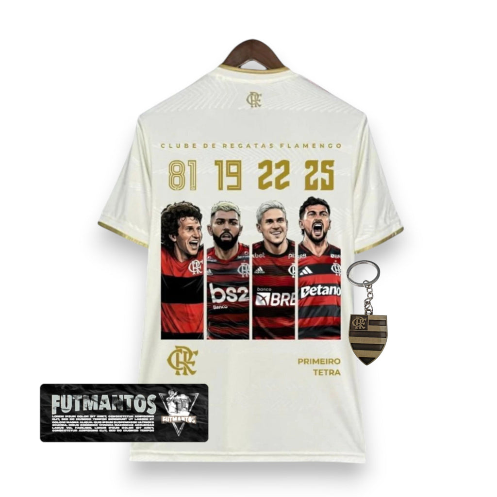 Camisa Flamengo CRF III 25/26 - TETRA CAMPEÃO