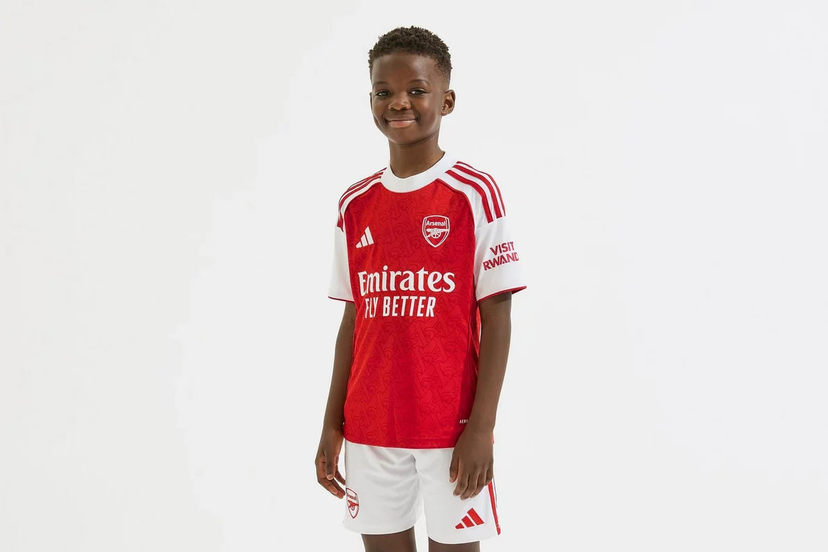 Kids Arsenal Home Kit 2025/26