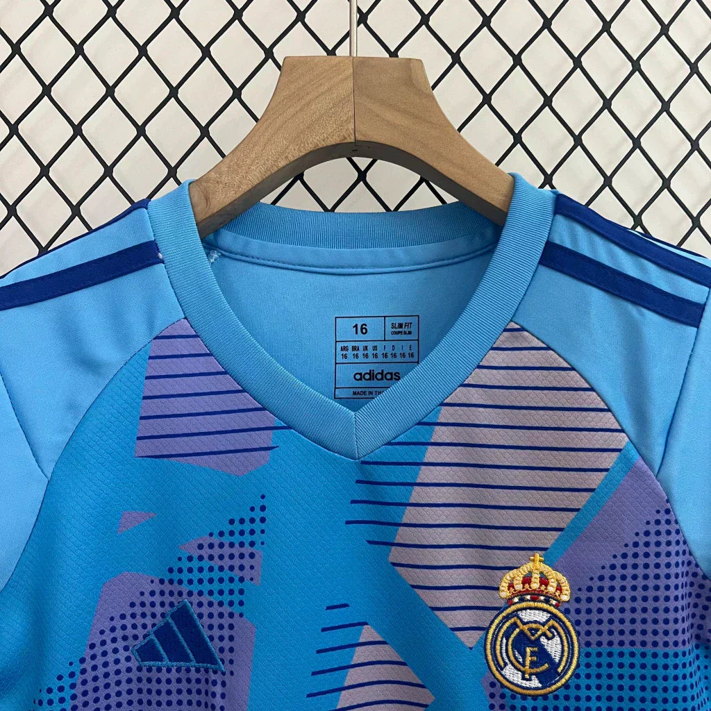 Kids Real Madrid Away Kit 2024/2025 - Goalkeeper