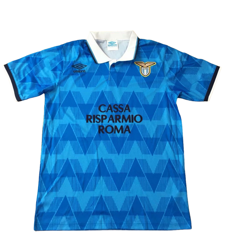 Lazio 1989 I Home Jersey - Retro Version
