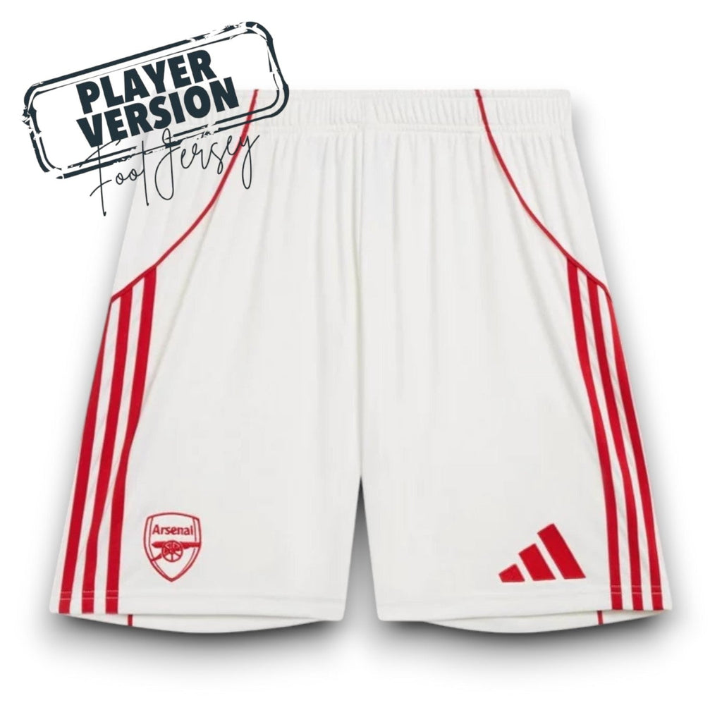 Arsenal Home Shorts Player 2025/2026