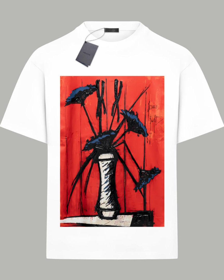 Art oil painting T-shirt